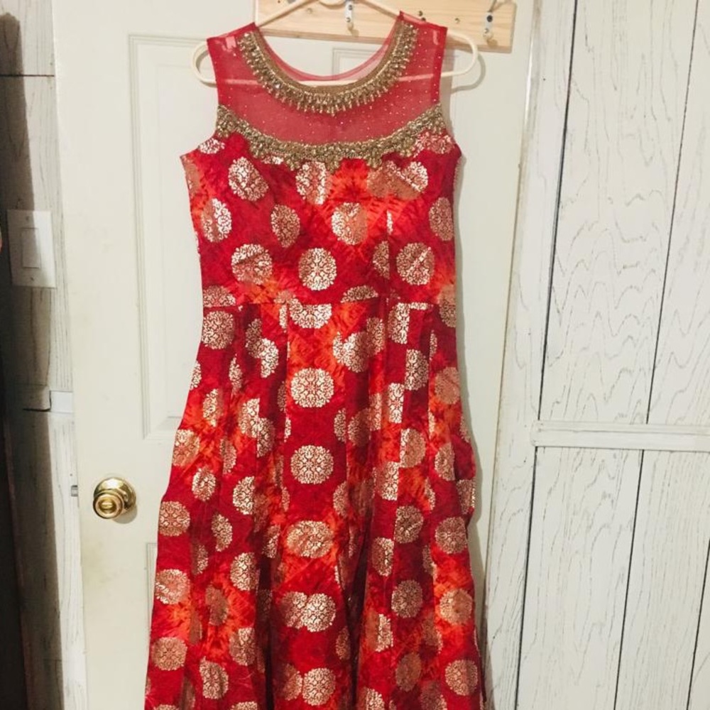 Red dress